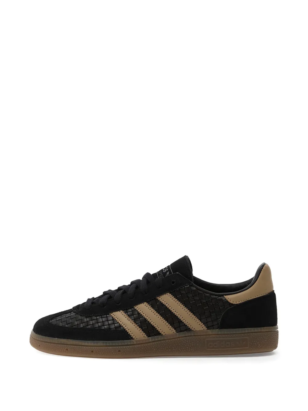 adidas Handball Spezial woven three-stripe sneakers Zwart