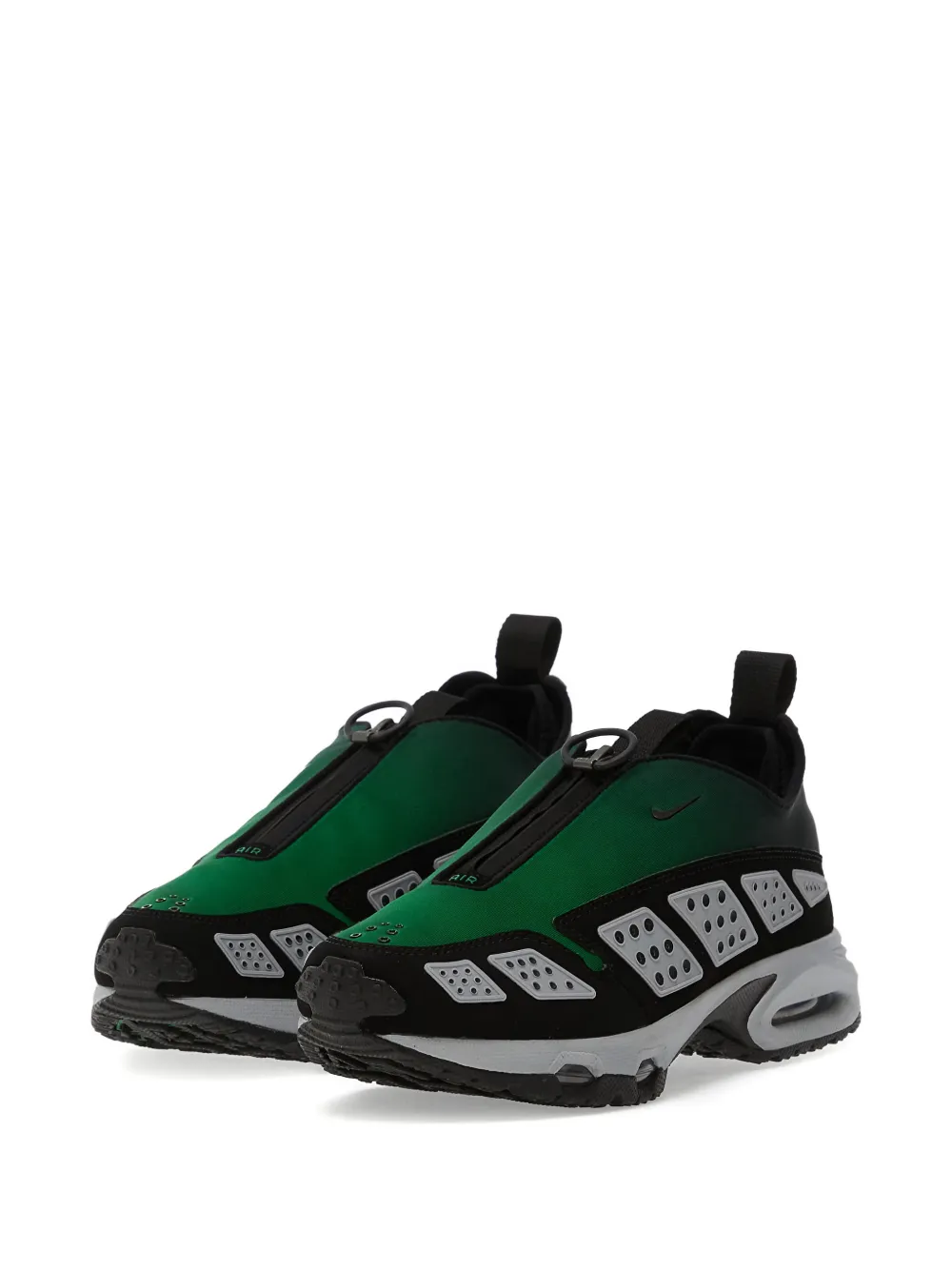 Nike Air Max sneakers met vlakken en rits Groen