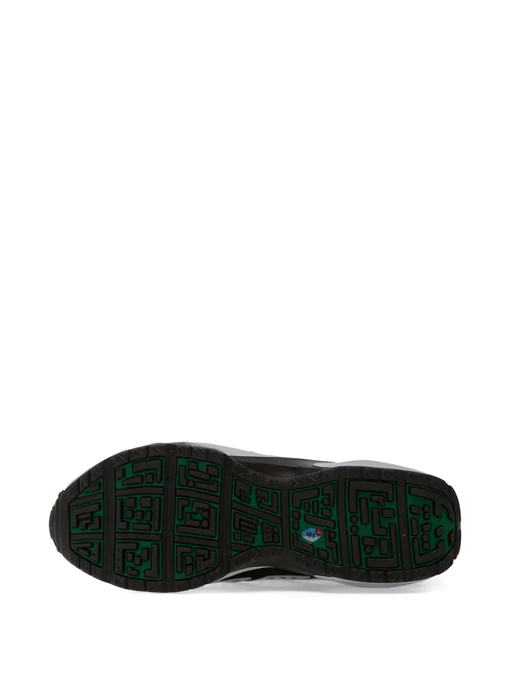 Nike Air Max sneakers met vlakken en rits Groen