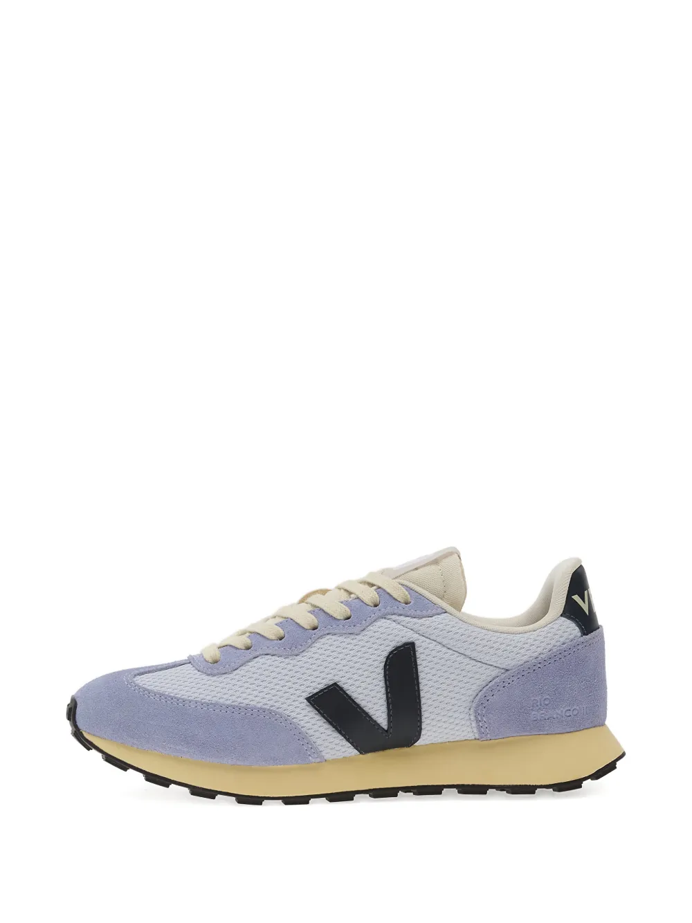 VEJA suede appliqué sneakers - Viola
