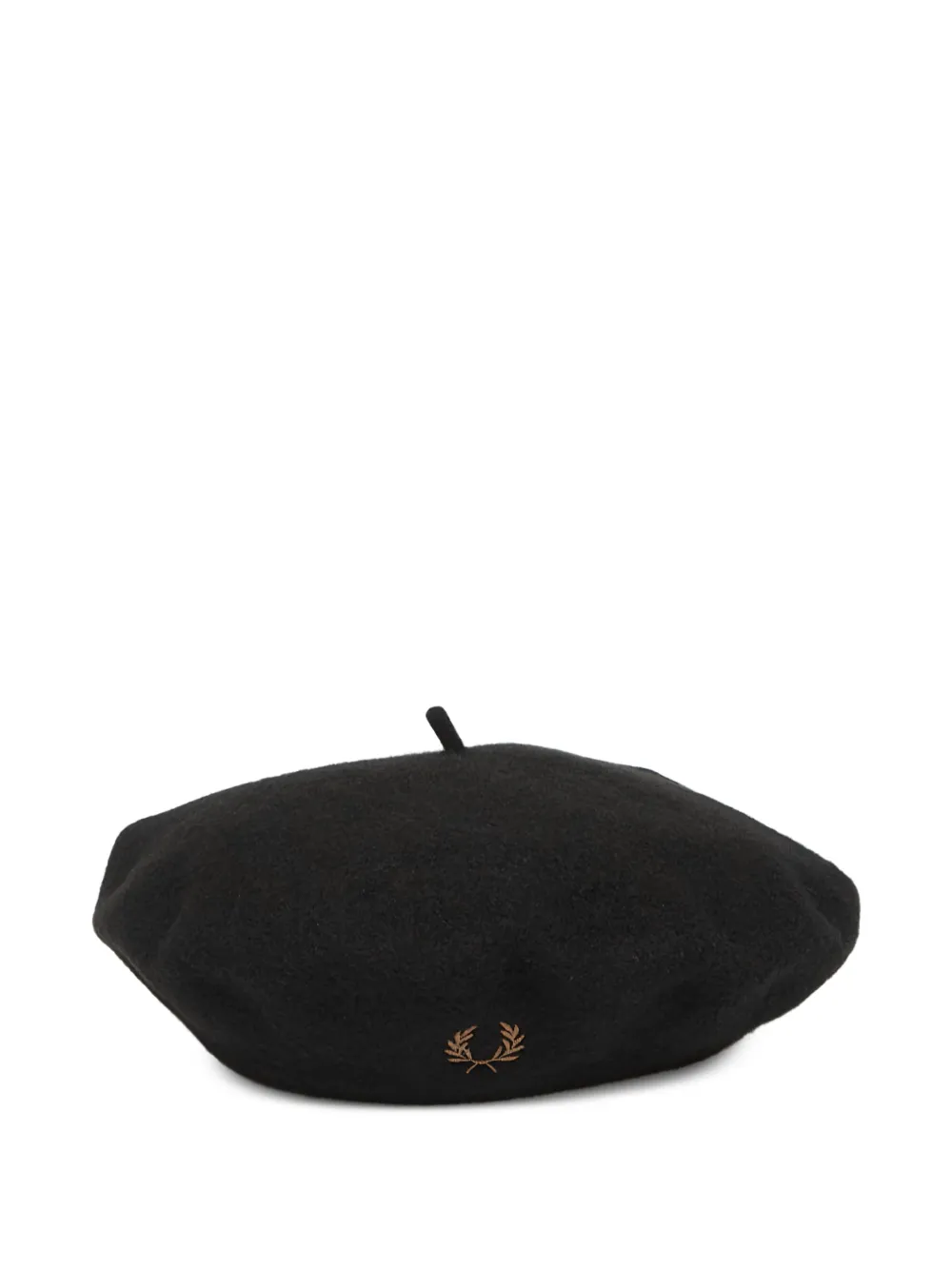 Fred Perry laurel-wreath beret - Nero
