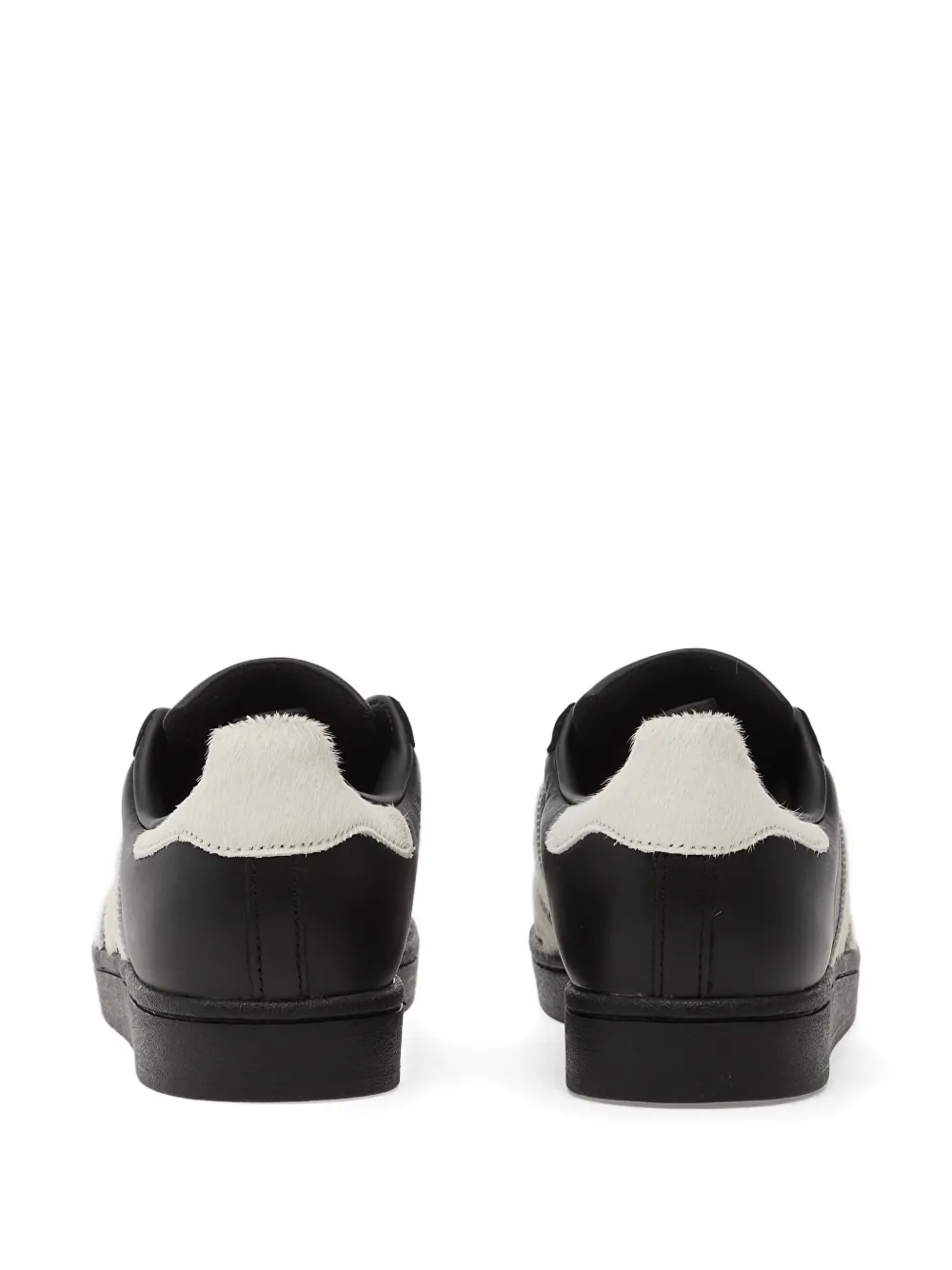 adidas stripes superstar sneakers Zwart