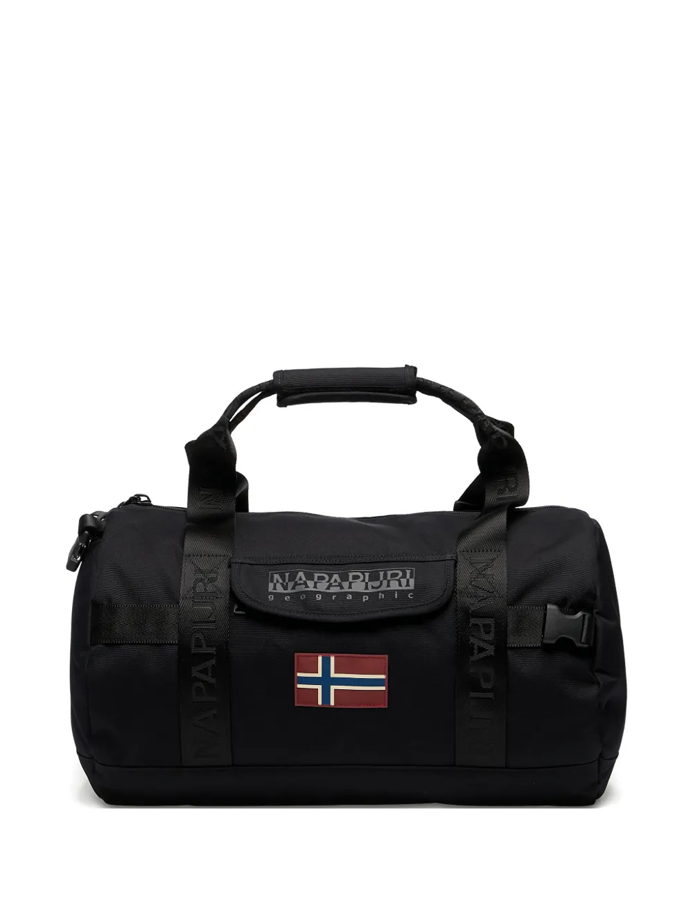 Napapijri small Bering logo holdall bag - Nero