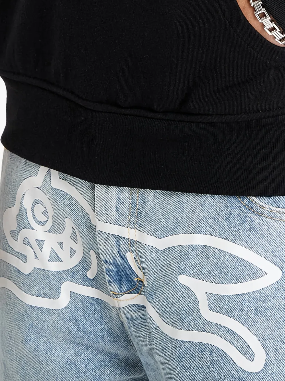 Billionaire Boys Club Ice Cream Hoodie met logo-applicatie Zwart