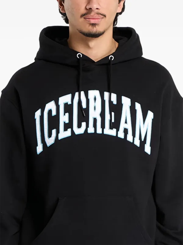 Billionaire Boys Club - Ice Cream logo-appliqué Hoodie | Black
