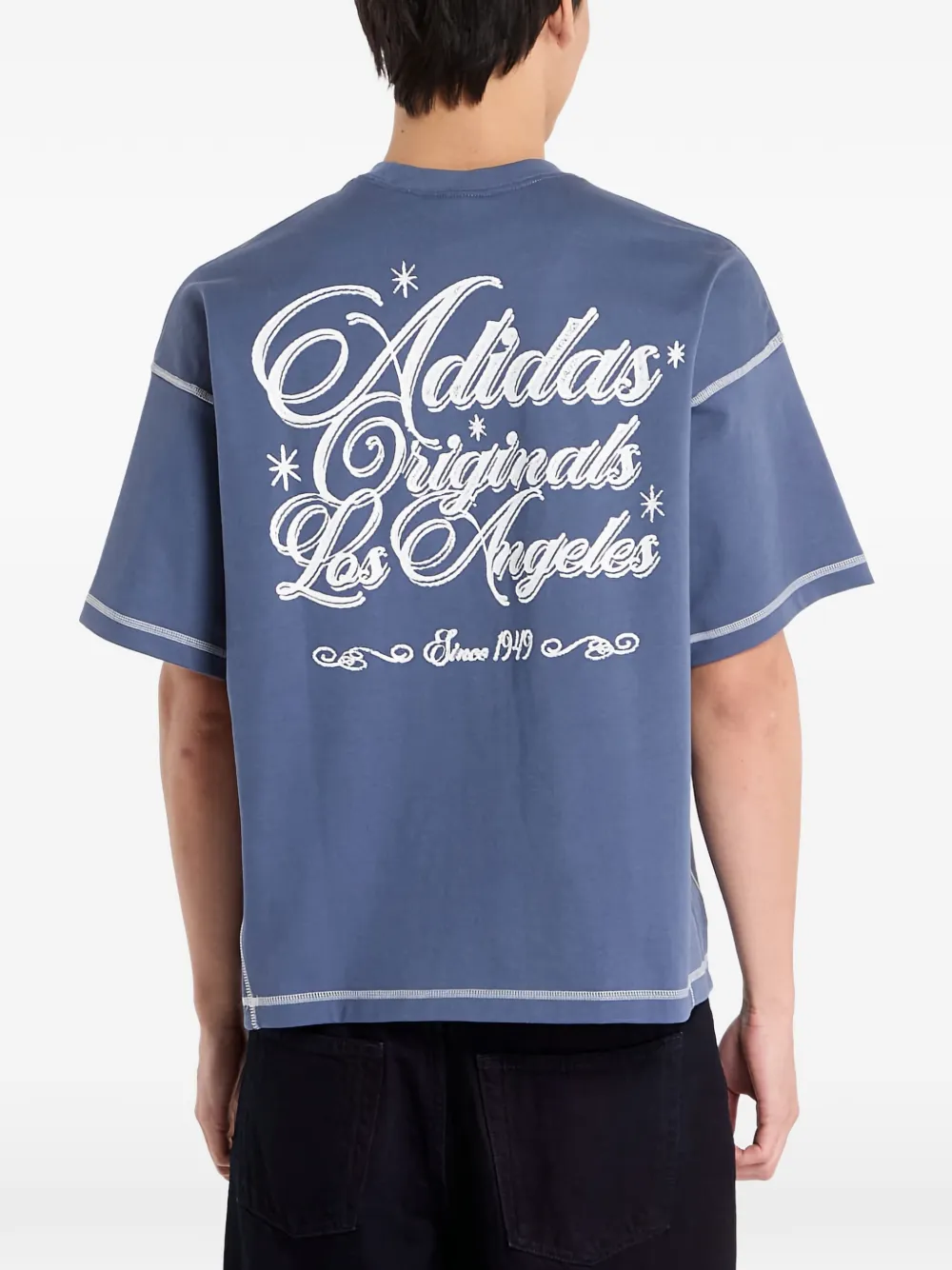 Adidas ショートスリーブ Tシャツ | ブルー | FARFETCH JP