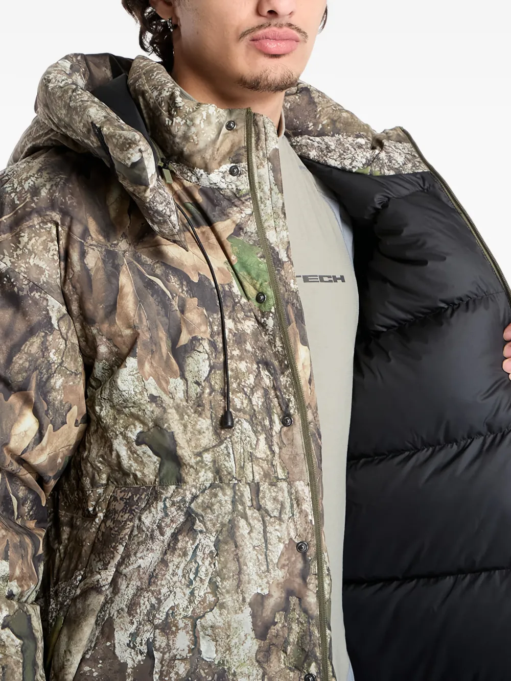 Jordan Parka met capuchon Groen