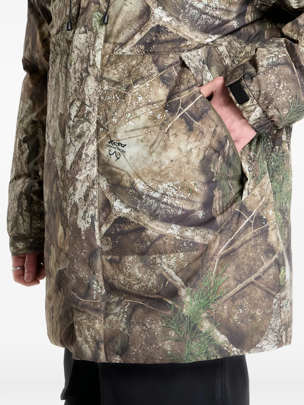 Jordan Parka met capuchon Groen