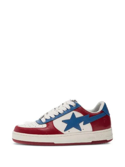 A BATHING APE® star panelled sneakers