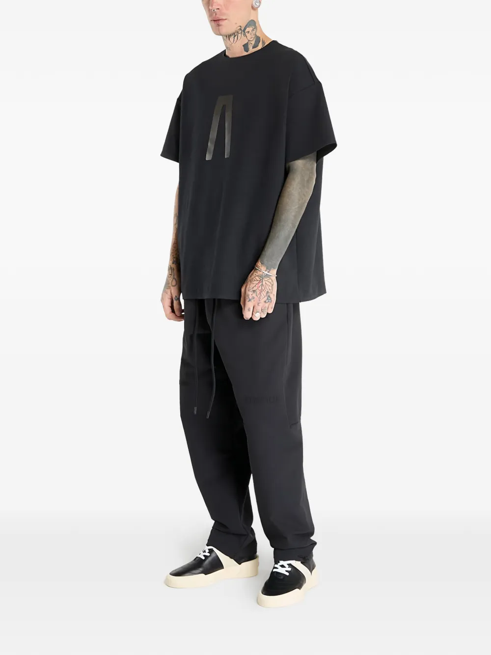 Adidas Fear Of God Athletics Brushback Woven Storm Pant - Zwart