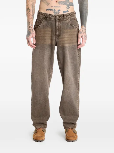 dime relaxed wide-leg trousers