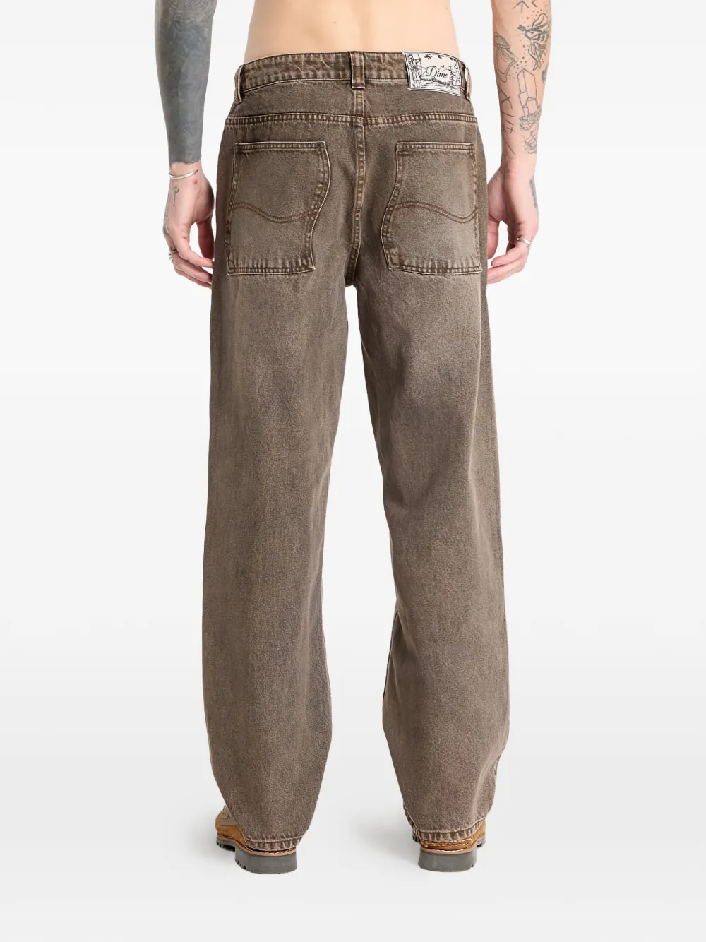 Relaxed Wide-Leg Trousers