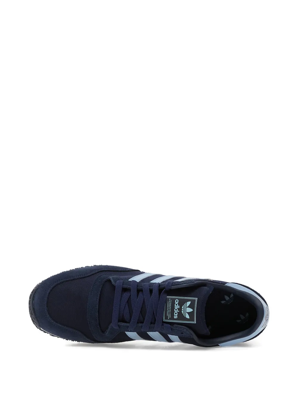 adidas Galaxy striped sneakers Blauw