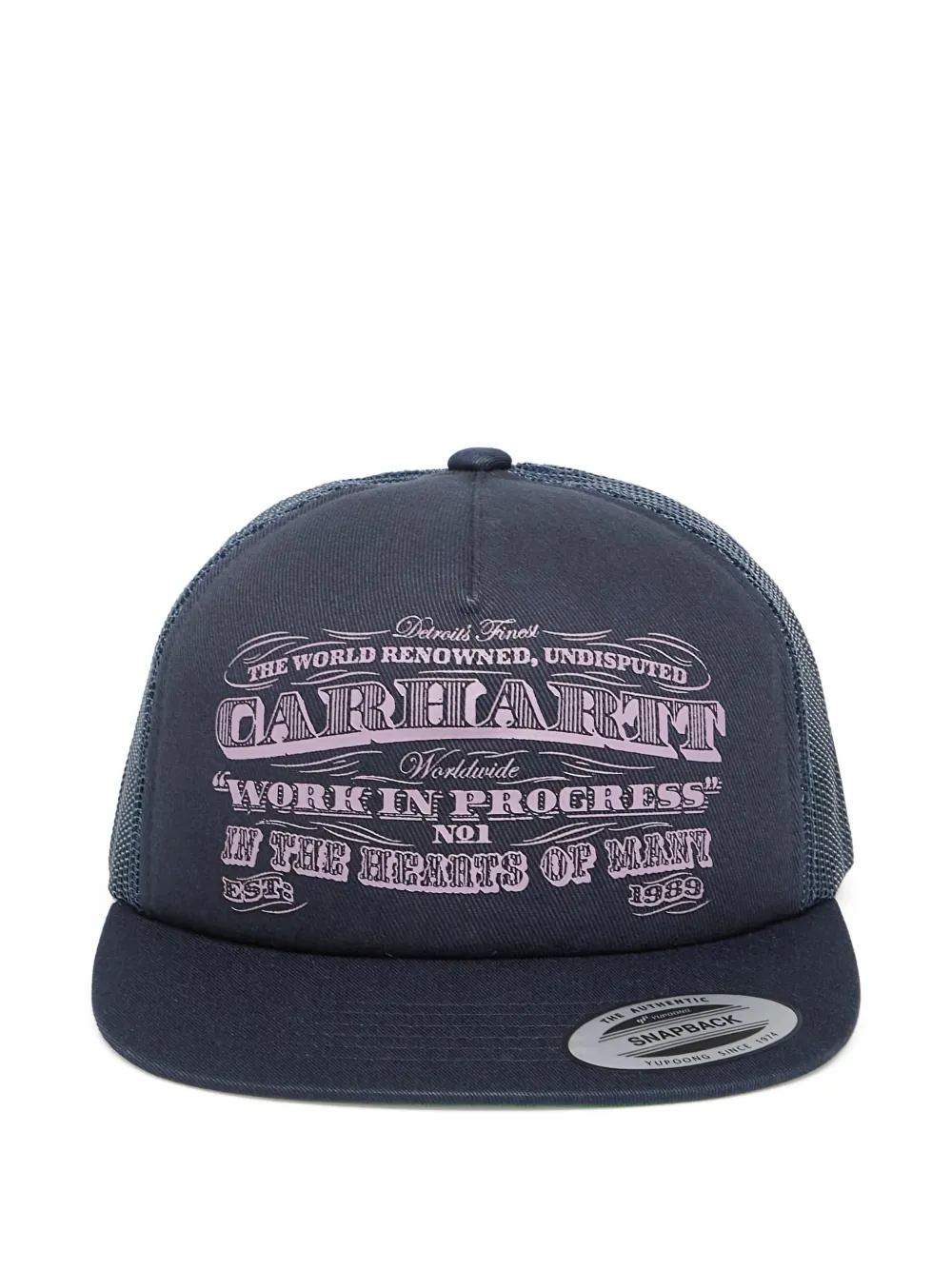 Carhartt WIP 3 One 3 printed trucker cap - Blu