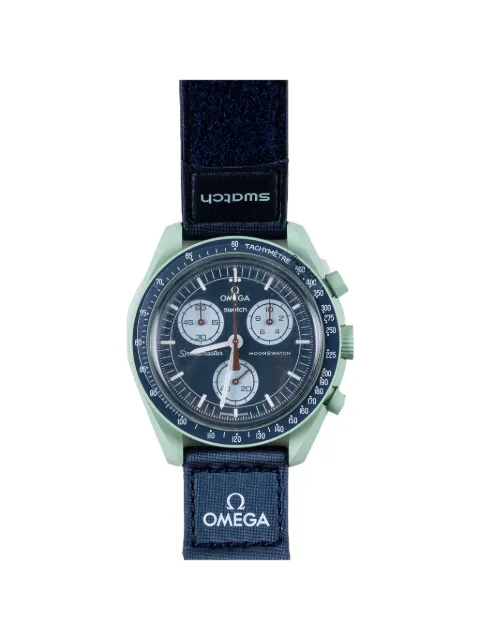 Swatch x Swatch Bioceramic Moonswatch Mission to Earth 42mm watch