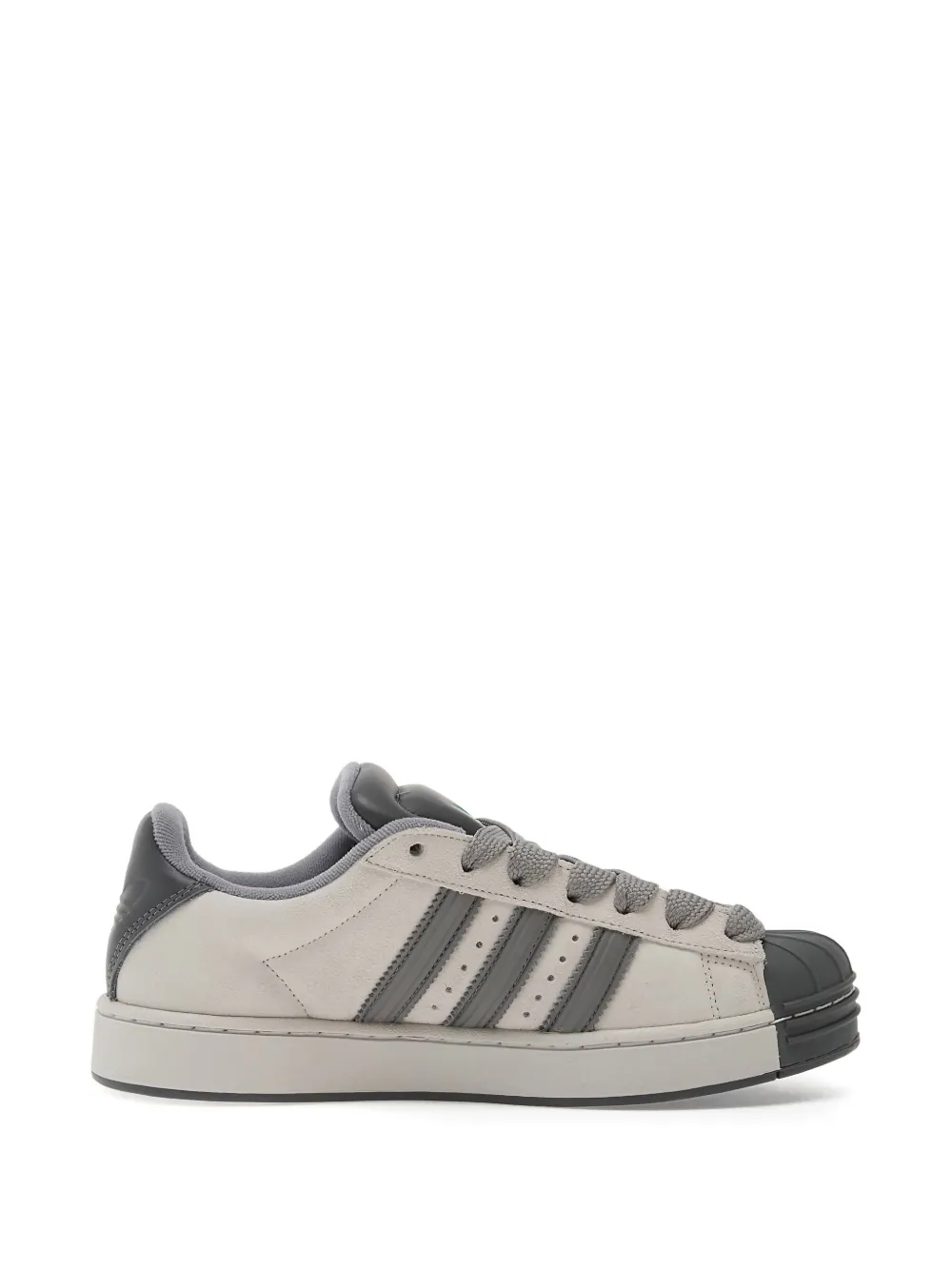adidas Superstar stripes low-top sneakers Beige