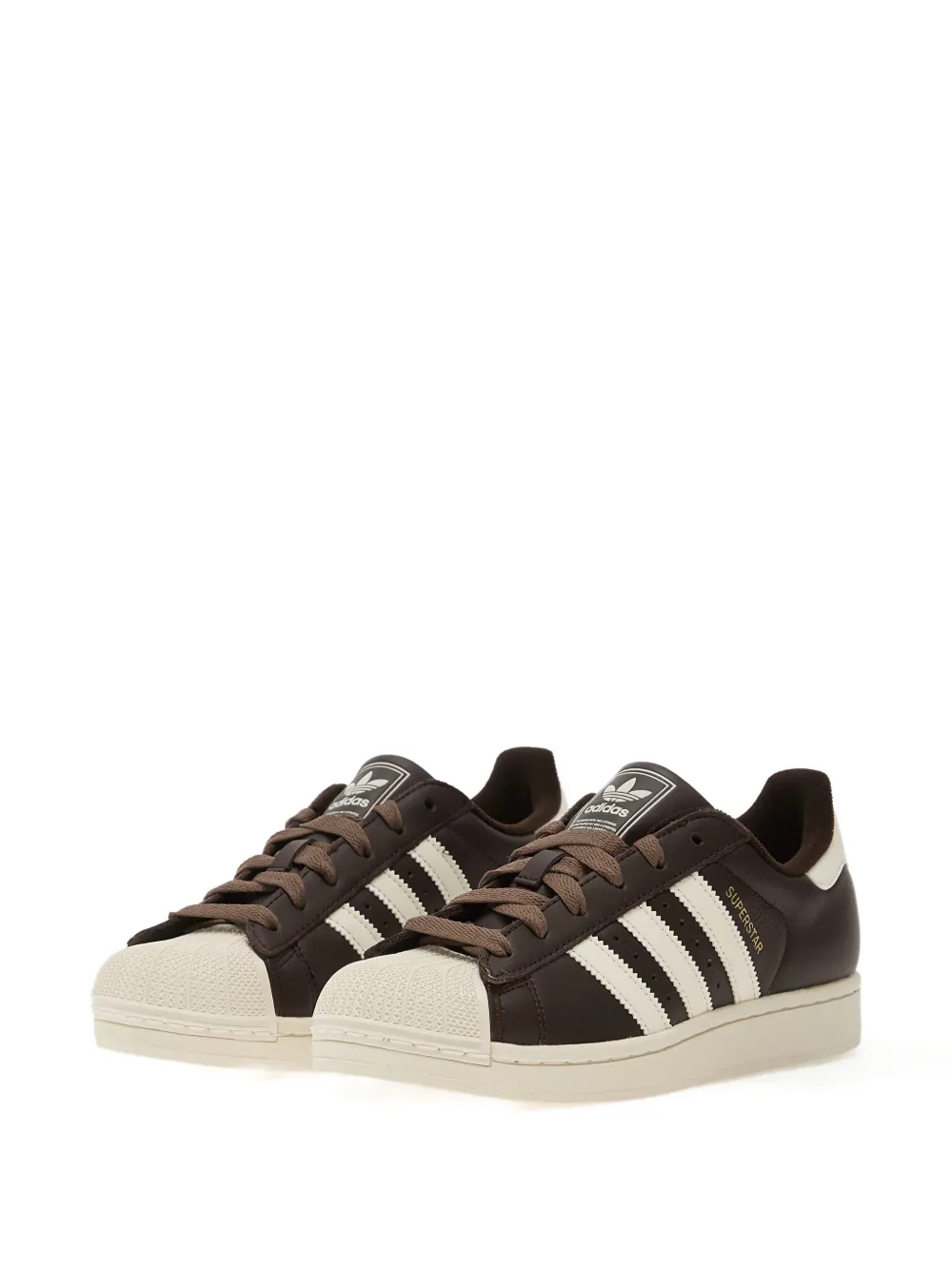 adidas Superstar II striped sneakers Bruin