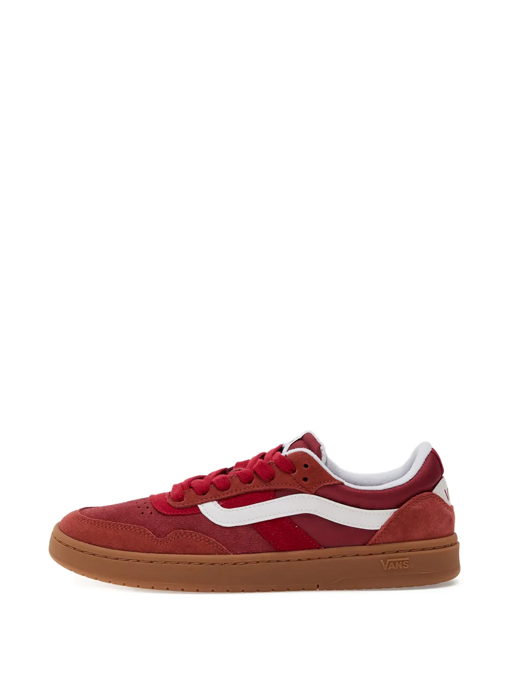Vans Cruze 3.0 lace-up panelled sneakers Rood