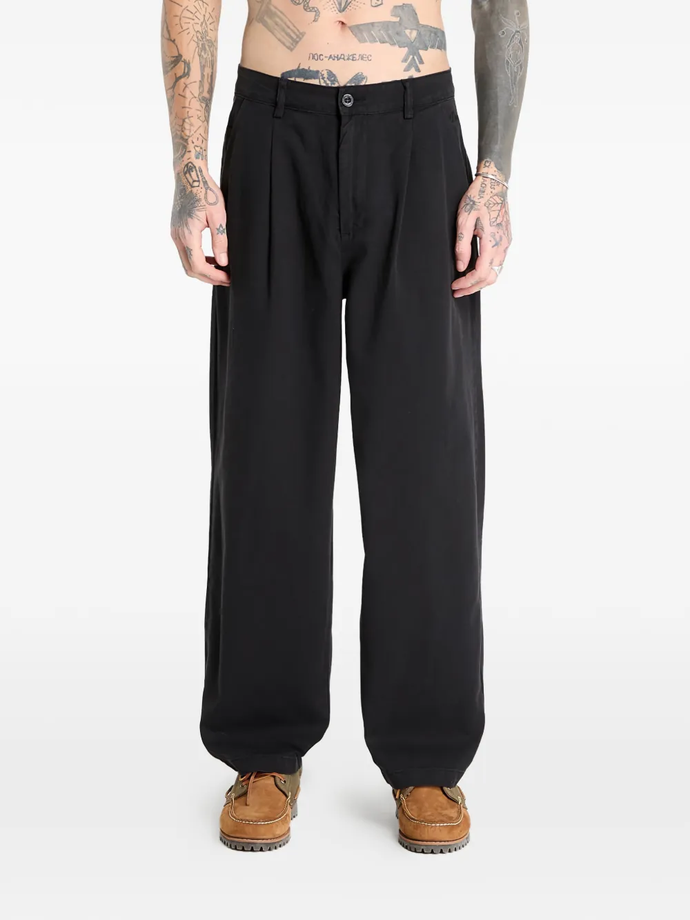 dime baggy chino trousers - Nero