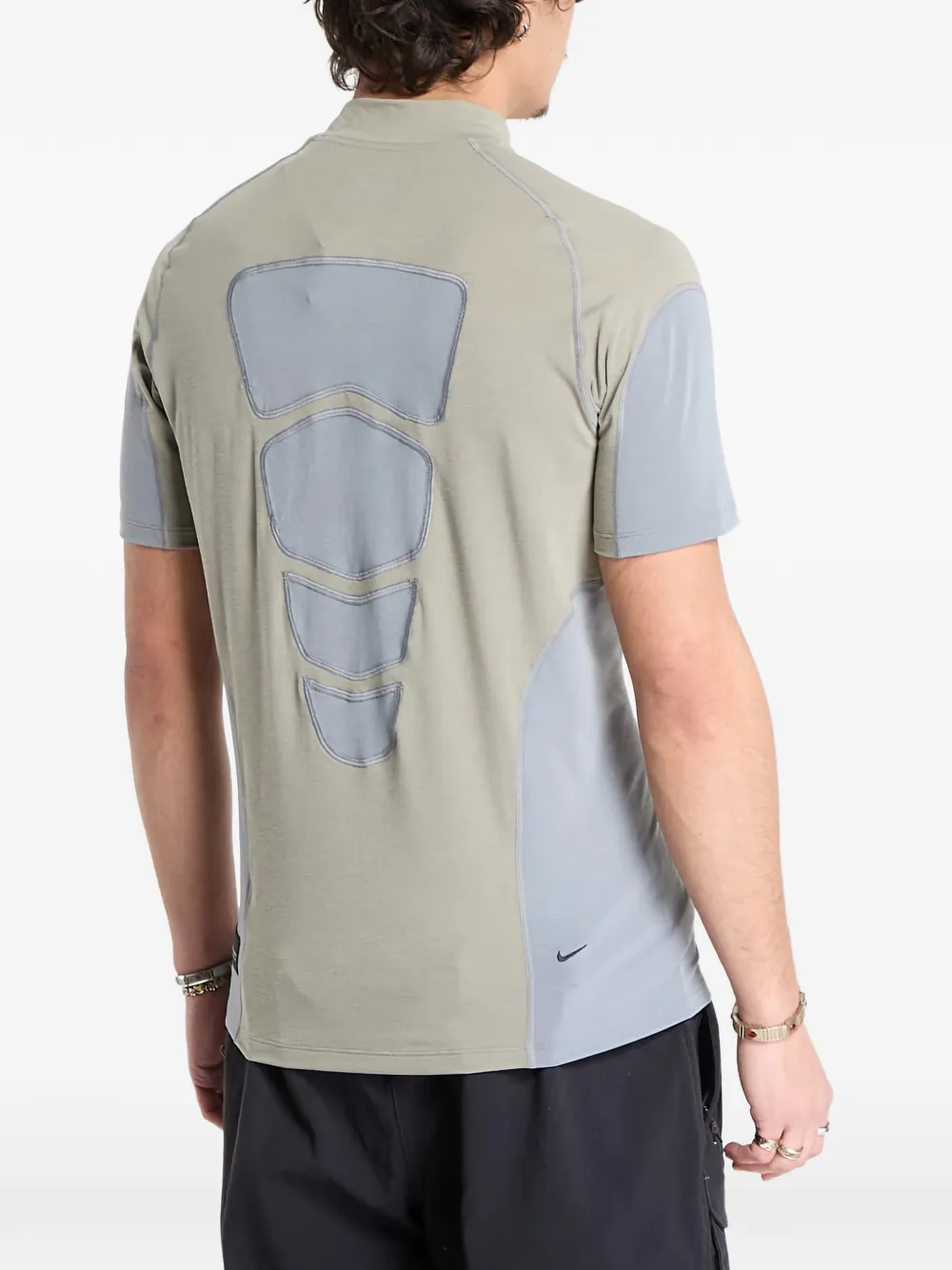 Nike Gelaagde top met korte mouwen Groen