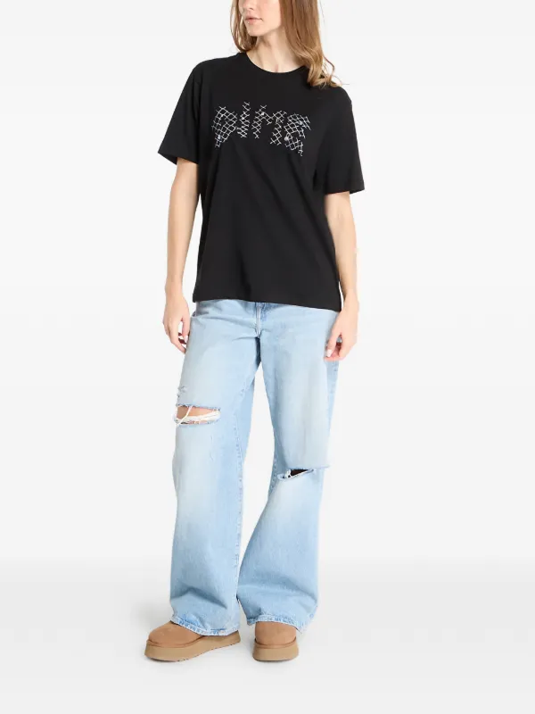 Dime Logo Graphic T-shirt | Black | FARFETCH