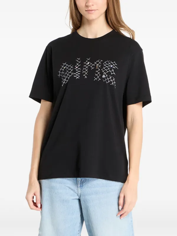Dime Logo Graphic T-shirt | Black | FARFETCH