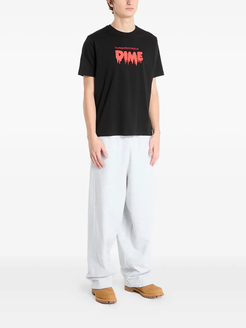  Dime Print T-shirt - Black 