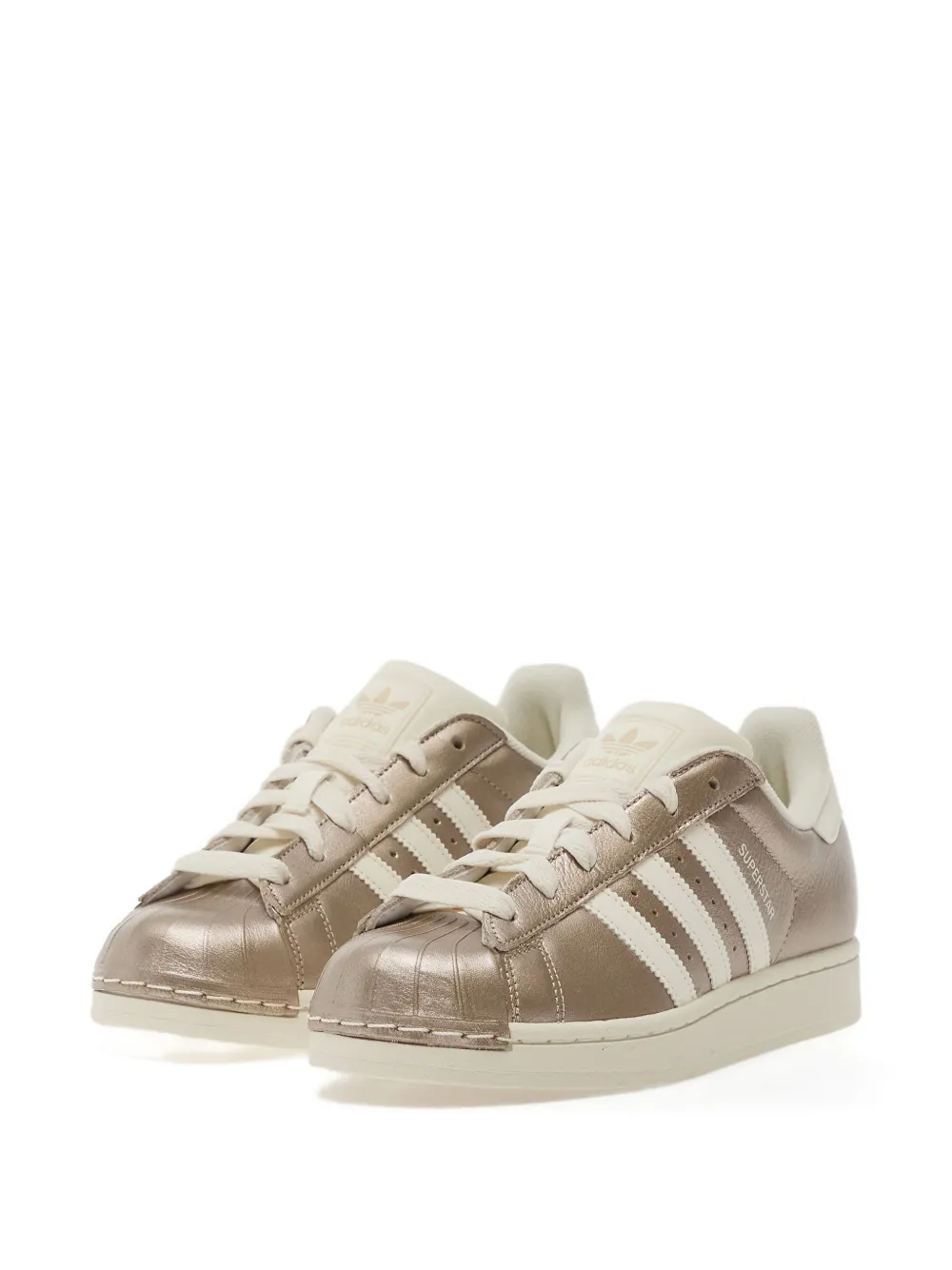adidas Superstar II stripe sneakers Beige