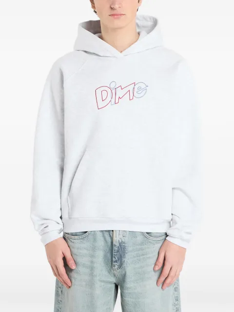 dime embroidered hoodie