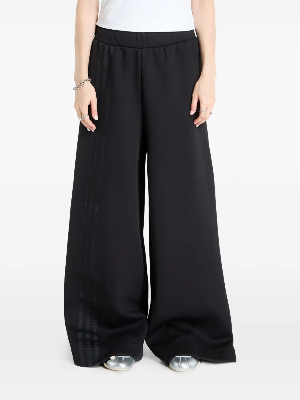 Three-Stripes Palazzo Pants