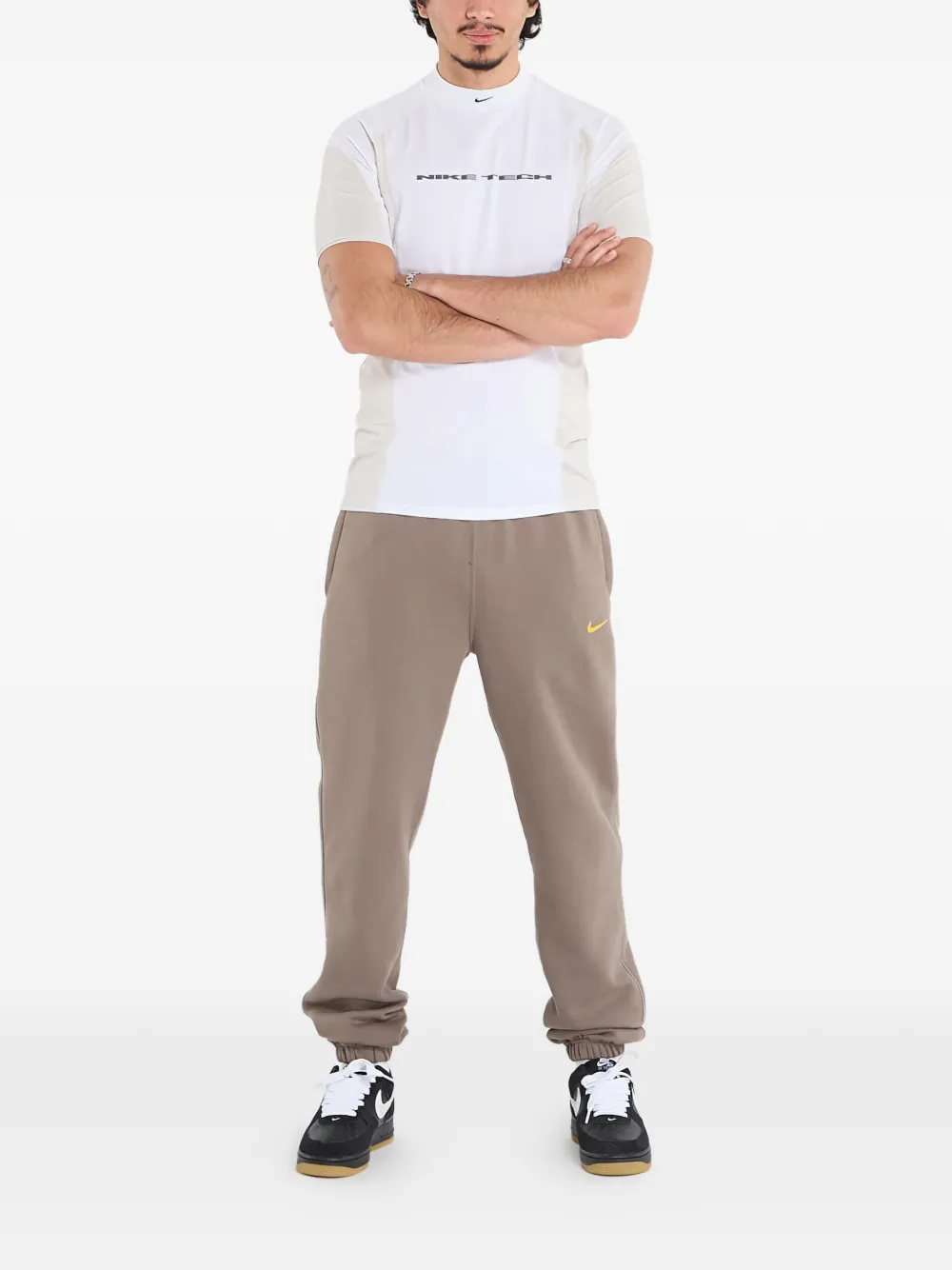 Nike x NOCTA logo-detail track pants - Beige
