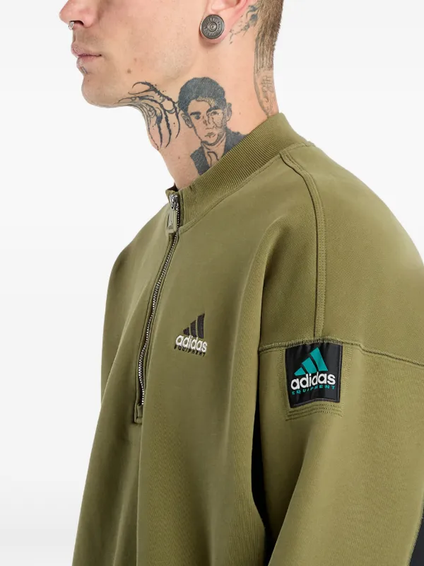 Adidas ハーフジップ ニットウェア | グリーン | FARFETCH JP