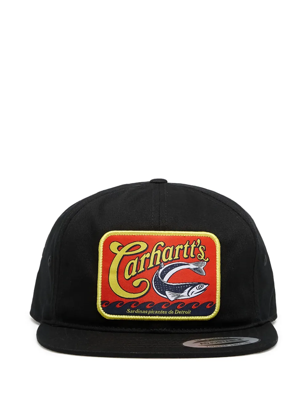 Carhartt WIP logo patch sardinas cap - Schwarz