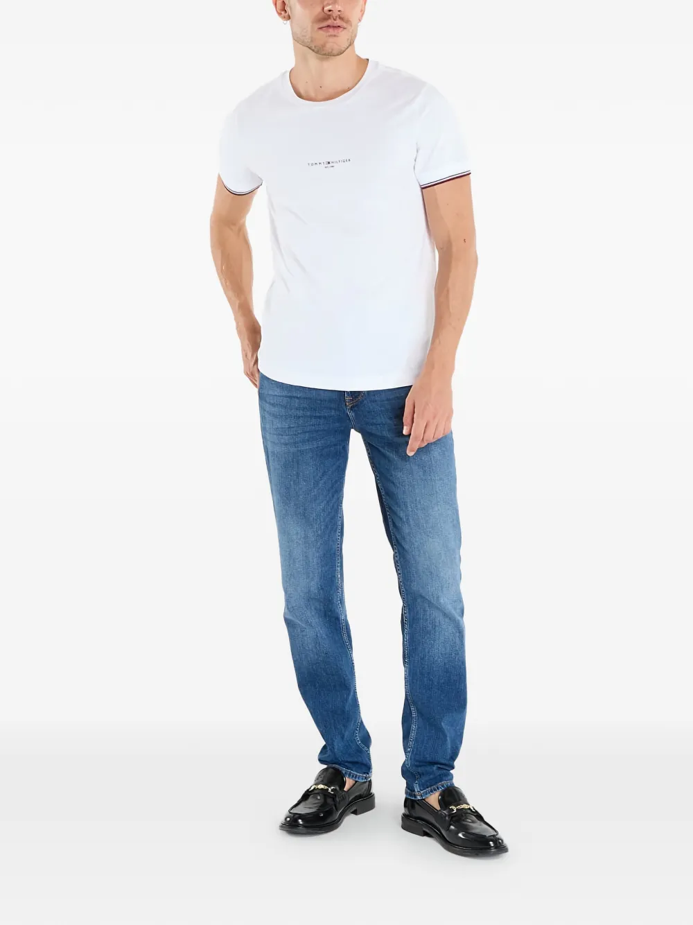 Tommy Hilfiger crew-neck T-shirt - Wit