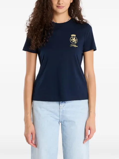 Tommy Hilfiger  TH Crest embroidery crew neck T-shirt