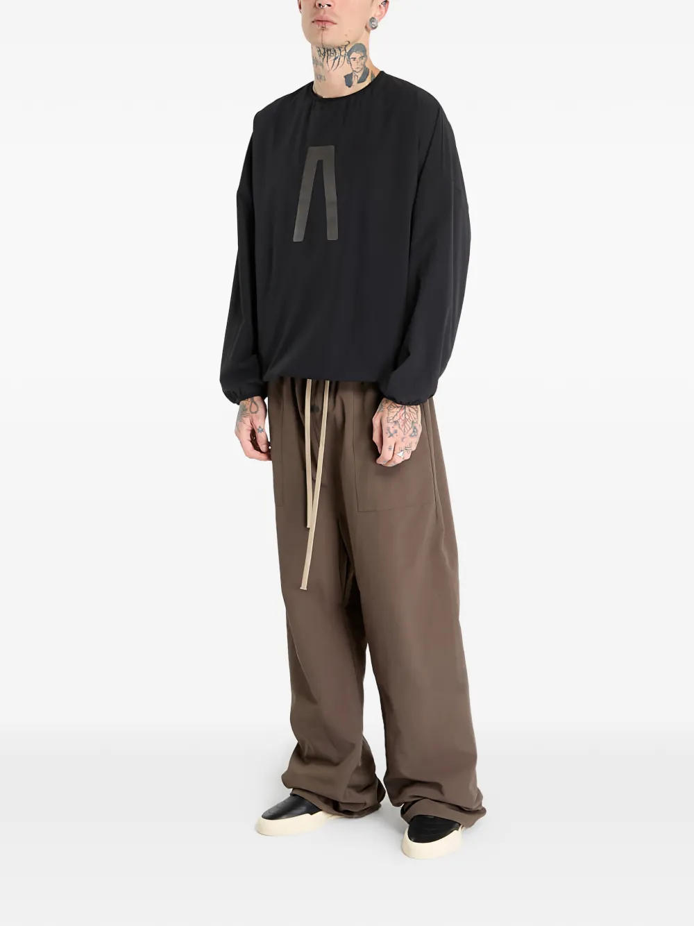 Adidas Fear Of God Athletics Meltaway Crewneck - Zwart