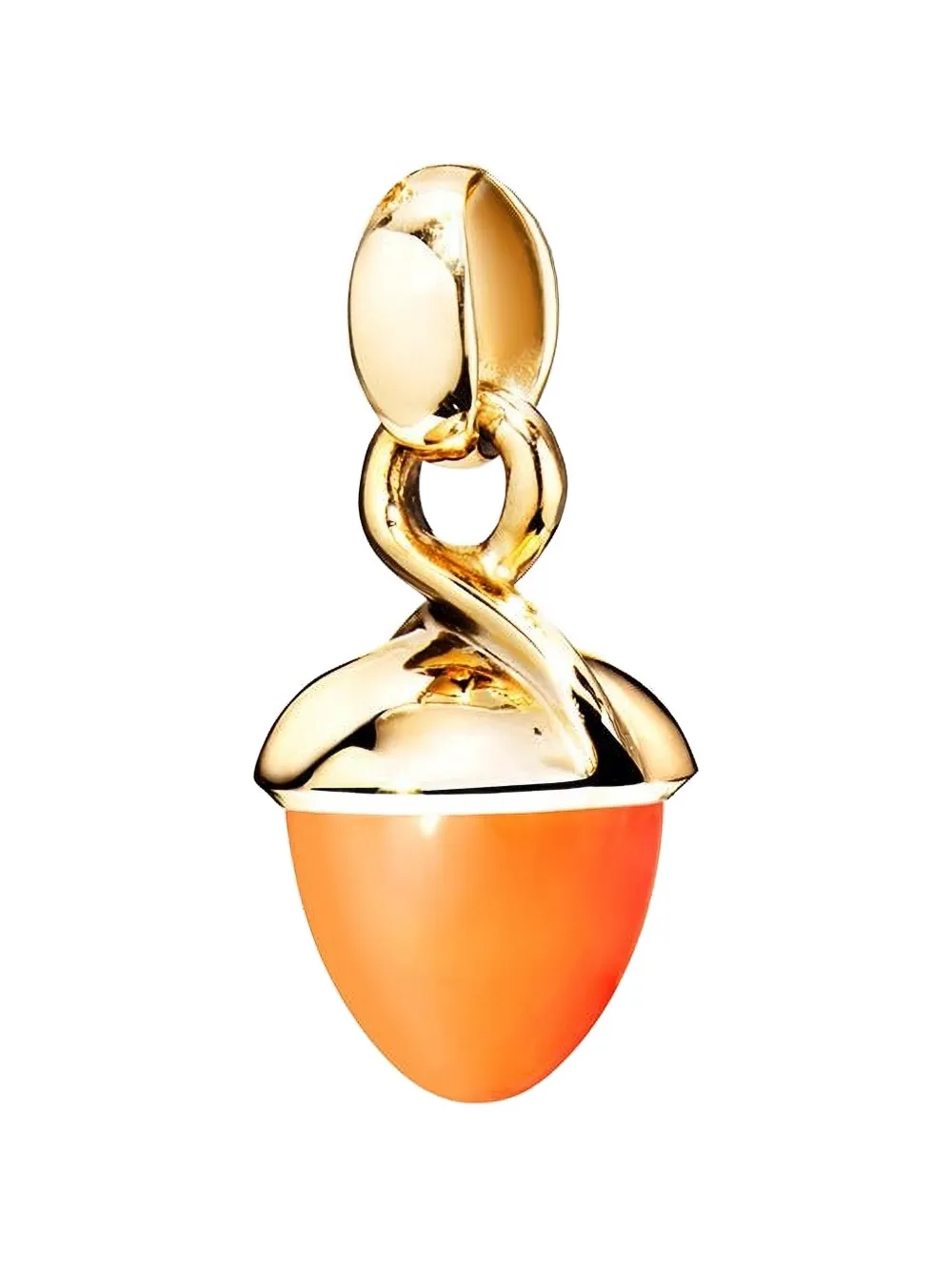 TAMARA COMOLLI Mikado Carnelian Bouquet Halskette mit Anhänger - Gold