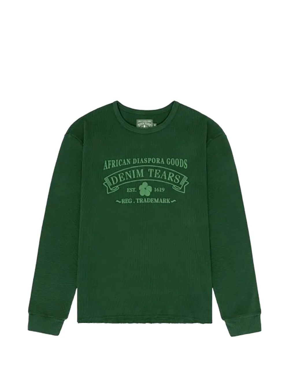 Denim Tears T-shirt ADG Thermal - Verde