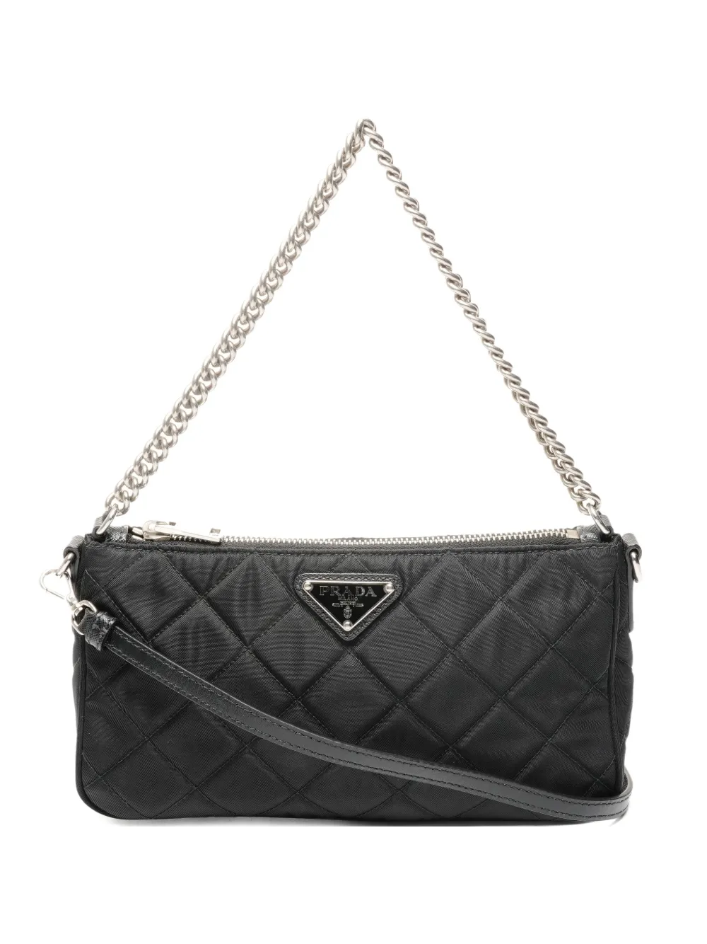 Prada Pre-Owned 2015-2025 quilted 2way shoulder bag - Nero