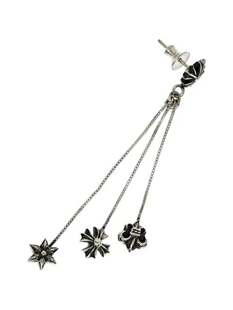 Chrome Hearts JoJo three-drop earring