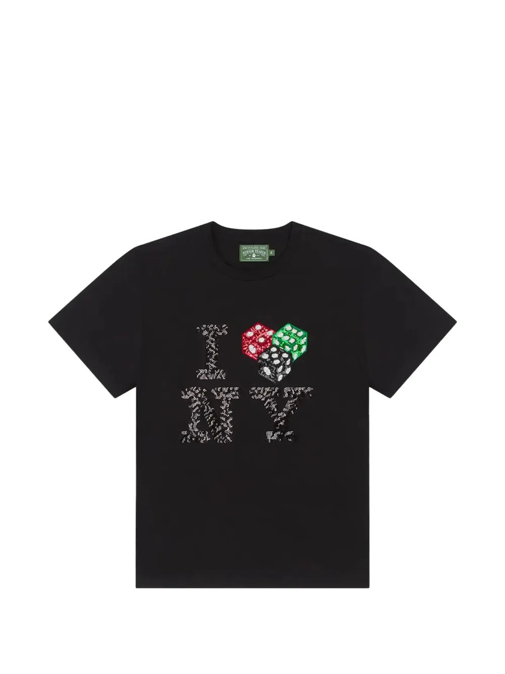 Denim Tears Cee-Lo NY Tee print T-shirt - Nero