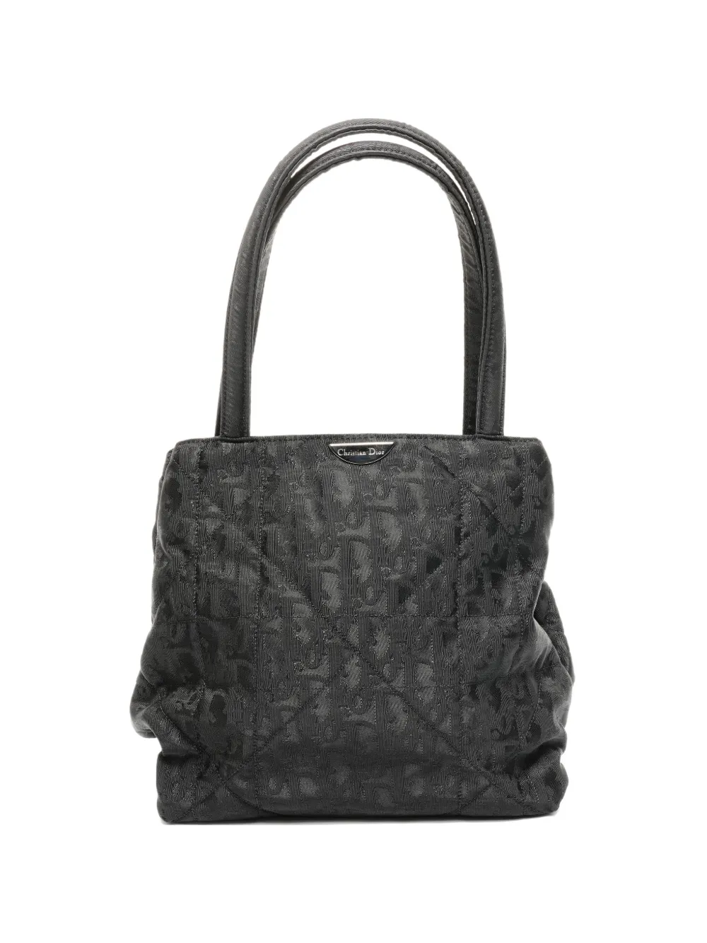 Christian Dior Pre-Owned 1998 Trotter quilted shoulder bag - Nero