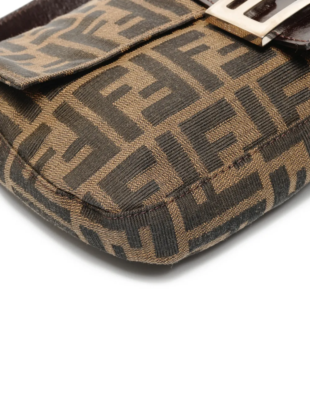 1990s-2000s Mamma Baguette Logo-Plaque Shoulder Bag