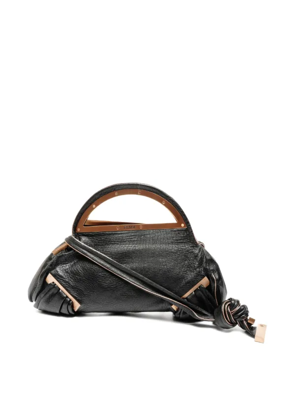 Fendi Pre-Owned 2015-2025 スマイル ハンドバッグ | ブラック