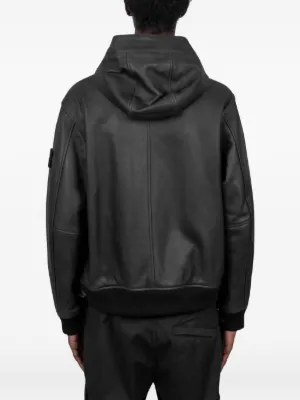 logo-detail bomber jacket 3