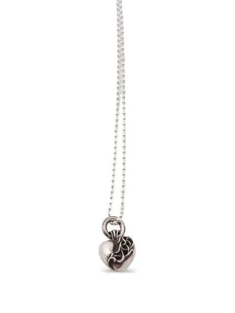 Chrome Hearts heart-pendant necklace
