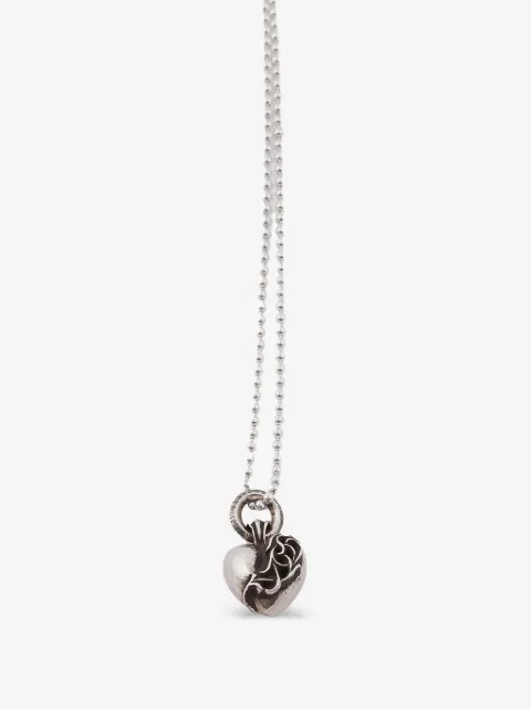Chrome Hearts collar con dije de corazón