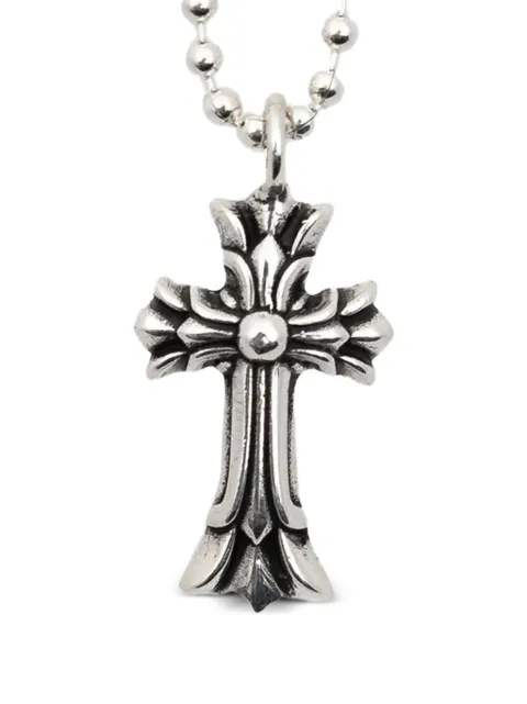 Chrome Hearts cross-pendant necklace