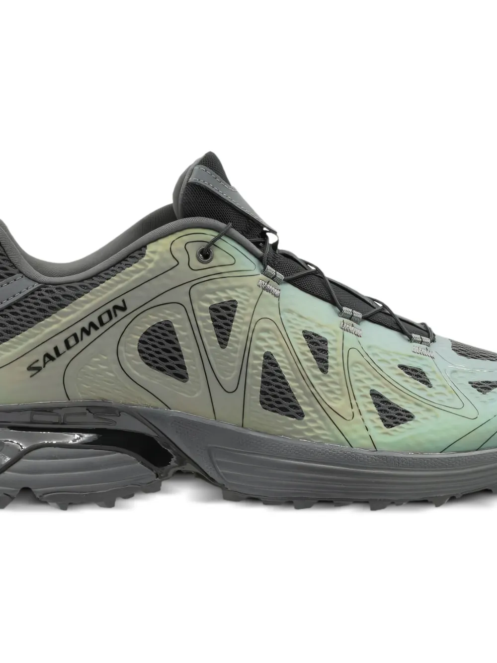 Salomon Sneakers met asfalt vlakken Grijs