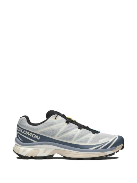 Salomon pearl blue panelled sneakers